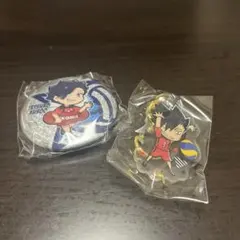 黒尾鉄朗 缶バッチキーホルダーセット