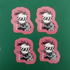 BLEACH　フレークシール　阿散井恋次　4枚セット