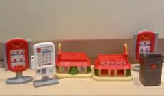 は*ち様 ミニチュアマクドナルド ハッピーセット 6点セット