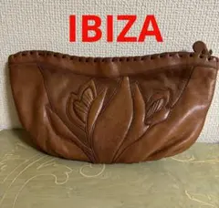 IBIZA イビザ　クラッチバッグ　本革