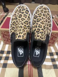 VANS ヒョウ柄 スリッポン
