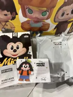 ディズニー POPMART ミッキーファミリー 新品　グーフィー