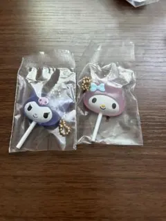 サンリオキャラクターズカラフルキャンディチャーム　クロミ&マイメロディ