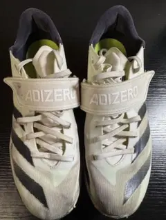 ADIZERO HJ 26cm 陸上スパイク 走高跳 グレー/ライム - メルカリ
