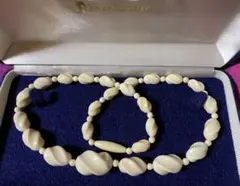 天然素材 ネックレス ナチュラル ivoryのサムネイル