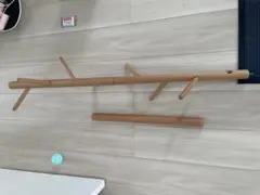 木製コートハンガー シンプルデザイン