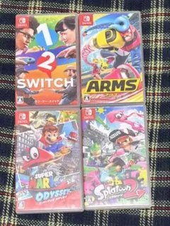 Nintendo Switch ソフト 4本セット マリオ/スプラ2 他のサムネイル
