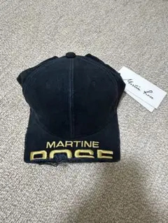 未使用 Martine Rose 25SS ベースボールキャップ Martine Rose マーティン ローズ SS25 ROLL BACK CAP / BLK-ORG