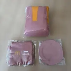 マクドナルド BRUNO コラボセット ピンク