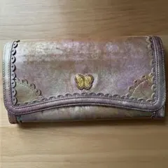 ANNA SUI バタフライモチーフ 長財布