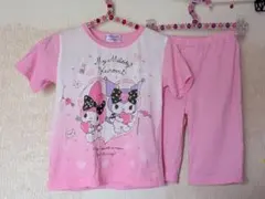 120cmマイメロクロミちゃん半袖パジャマハーフパンツ上下のサムネイル