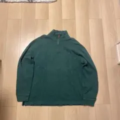 Polo Ralph Lauren XL グリーン ハーフジップトレーナー