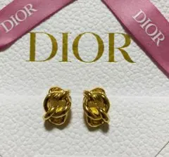 Christian Diorクリスチャンディオール ノットモチーフ イヤリングのサムネイル