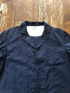グローバルワーク　サックコート アトリエコート　M ネイビー