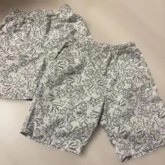BREEZEキッズハーフパンツ　２枚セット　100cm、110cm