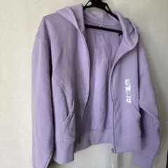 UNIQLO フルジップパーカー L 紫