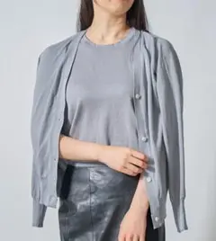 MAISON BREEZEノースリーブ×カーディガン2Pセットアンサンブルニット