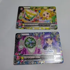 アイカツカード　ルミナス　フルートミステリーアクセ　ファインドラムミニハット