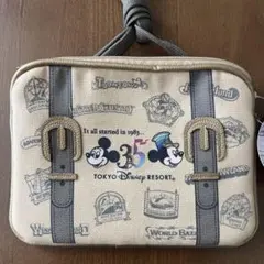 ディズニーランド　35周年　スマホケース　ポシェット