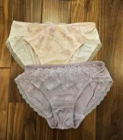 AMO STYLE ショーツ2枚セット ピンク・ラベンダーショーツ L