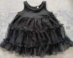 ブラックチュールワンピース 90サイズ