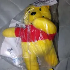 くまのプーさん　マスコット　ファニーVer.　両手上げ　ぬいぐるみ