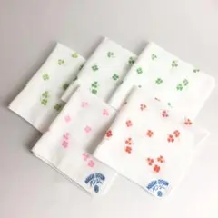 ガーゼハンカチーフ 5枚セット【新品未使用】