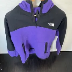 THE NORTH FACE フリースジャケット 紫/黒　難あり　値下げ可能