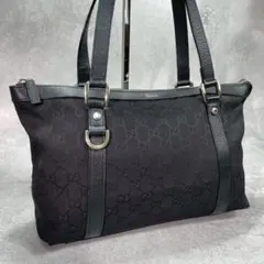 美品✨GUCCI グッチ GGキャンバス ハンドバッグ ブラウン 73984 - メルカリ