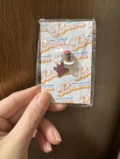 【嵐】ポップコーンキーホルダー 赤