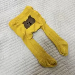 【baby gap/ベビーギャップ】くまさん　ベビー　タイツ【0-12ヶ月】冬