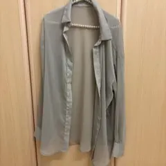 アベイル シアーシャツ ブラウス グリーンのサムネイル