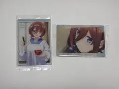 五等分の花嫁/中野三玖 クリアカード