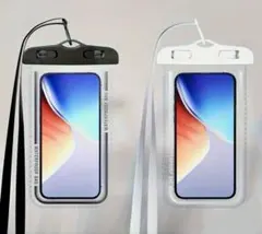 【値下げ】2個セット 防水スマホケース プラスチックケース iphone