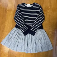 KUMIKYOKU ストライプワンピース 130サイズ