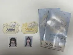 =LOVE シナモンロール　アクリルネームバッジ　フォトステッカー　セット