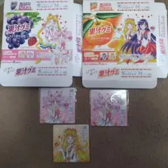 セーラームーン meiji マグネット ちびムーン2枚+ヴィーナスセット