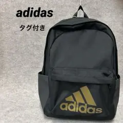 adidas アディダス リュック　バッグパック 黒×ゴールド　新品未使用のサムネイル