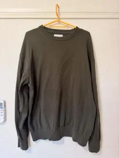 CIAOPANIC TYPY クルーネックニット カーキ メンズのサムネイル