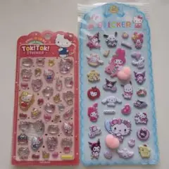 ハローキティ Toki! Toki! ステッカー 2シートセット