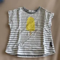 Noeil ame BeBe ストライプTシャツ 90