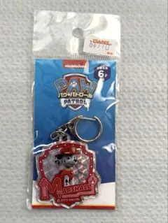 パウパトロール　ホログラムアクリルキーホルダー　マーシャル