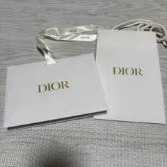 ディオール　ショップ袋　2枚セット　紙袋