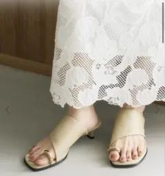 Ameri VINTAGE アメリ CROOKED HOLE SANDAL 美品 - メルカリ