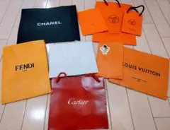 ハイブランドショッパー紙袋 まとめ売り