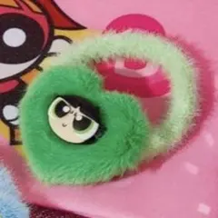 パワーパフガールズ 顔つき ヘアゴム バターカップ