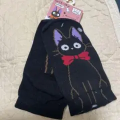 黒猫デザイン キッズ靴下 13〜19cm 魔女の宅急便