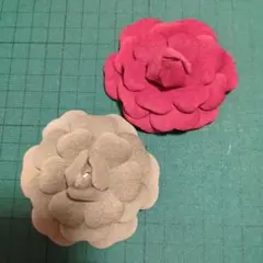 花コサージュ2個セット