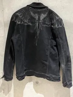 Marcelo Burlon マルセロバーロン フェザー デニムジャケット Marcelo Burlon マルセロバーロン フェザー デニムジャケット - メルカリ