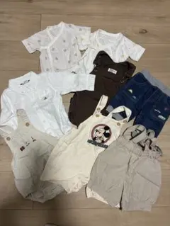 子ども服まとめ売り セット 70-80 男の子 サロペット